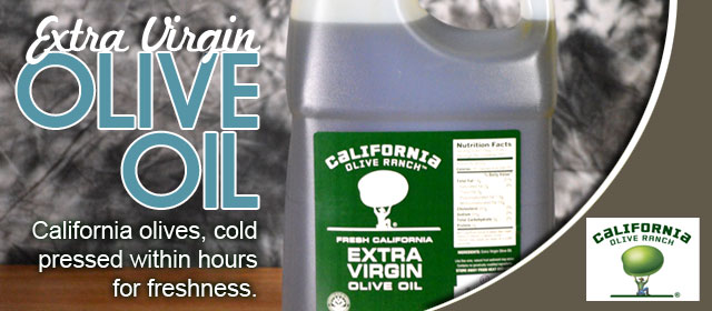 California Oil Ranch Extra Virgin Olive Oil, item #7839
